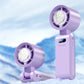 ❄️💨 51 % de réduction sur un ventilateur portable avec refroidisseur à glace⚡🥶 Ventilateur brumisateur personnel pour les sports de plein air, les voyages et la salle de sport | Rechargeable, 3 vitesses, rafraîchissement instantané