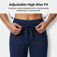 👖 52 % DE RÉDUCTION ! 🔥Pantalon de détente à taille basse avec cordon de serrage – Polyester doux, longueur capri et poches latérales (6 couleurs, S–3XL) 👖🌸