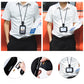 💎 54% DE RÉDUCTION ! 💎 Porte-badge Rétractable avec Cordon – Fenêtre Transparente, Cuir Artificiel Premium & Confort Toute la Journée 🪪💼