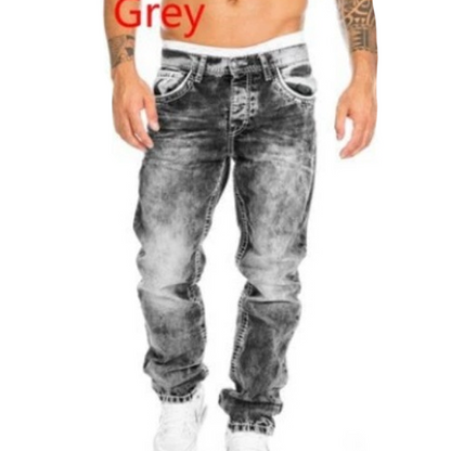 👖 60% DE RÉDUCTION! 🔥 Jean en Denim Extensible Créatif pour Hommes – Style Minimaliste, Coupe Moderne & Parfait pour l'Été 💙