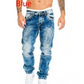 👖 60% DE RÉDUCTION! 🔥 Jean en Denim Extensible Créatif pour Hommes – Style Minimaliste, Coupe Moderne & Parfait pour l'Été 💙