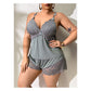 💐56% DE RÉDUCTION ! Pyjama Femme Dentelle – 💃Touche Romantique pour Nuits Douces 💕🌙【Offre Limitée】