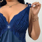 💐56% DE RÉDUCTION ! Pyjama Femme Dentelle – 💃Touche Romantique pour Nuits Douces 💕🌙【Offre Limitée】