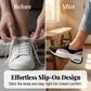 📢📢50 % DE RÉDUCTION !! ⏰ Chaussures respirantes ajourées à enfiler pour femmes – Légères, flexibles & parfaites pour un confort quotidien à la maison ou en ville 🌸