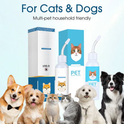 🐶 52% DE RÉDUCTION ! 🌿 Solution Nettoyante Auriculaire pour Chiens et Chats – Soulage les Démangeaisons, Nettoie en Douceur – Extraits de Plantes Naturelles & Formule Douce – Idéale pour les Oreilles Sensibles 🐱✨