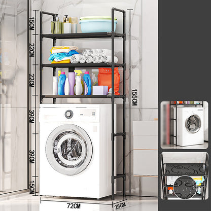 🛁🔥 Étagère de rangement sans perçage salle de bain buanderie fixation adhésive gain de place installation ultra simple ✨