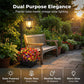 📢📢53% DE RÉDUCTION !! ⏰Lampe Solaire de Jardin à Base Jardinière – Éclairage Autonome & Déco Élégante 🌙