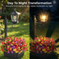 📢📢53% DE RÉDUCTION !! ⏰Lampe Solaire de Jardin à Base Jardinière – Éclairage Autonome & Déco Élégante 🌙