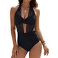 👙 50% DE RÉDUCTION! 🌸 Maillot de Bain Femme à Bretelles au Cou – Élégant, Confortable & Parfait Pour Les Journées Ensoleillées 🌊