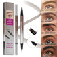 ✨Offre promotionnelle :Plus on achète, plus on reçoit🔥Stylo à sourcils liquide imperméable 2-en-1