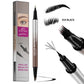 ✨Offre promotionnelle :Plus on achète, plus on reçoit🔥Stylo à sourcils liquide imperméable 2-en-1