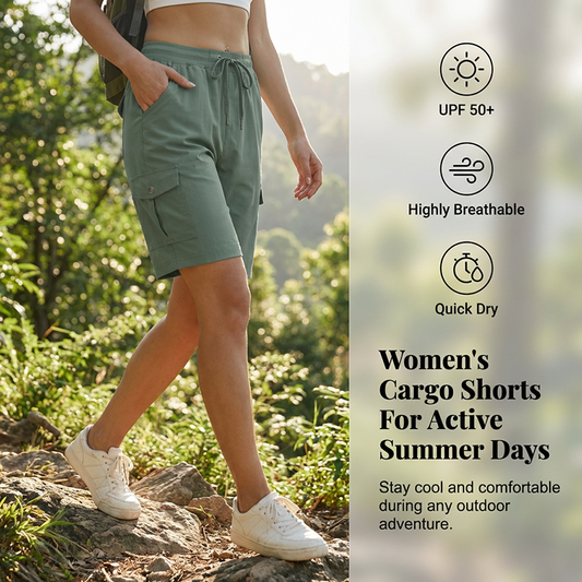 🥳SOLDES D'ÉTÉ🥳💞Plus de 50 000 exemplaires vendus !💥50 % de réduction ! 🔥Short cargo à séchage rapide pour femme avec poches