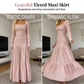 💐60 % de réduction + livraison gratuite🌺Robe Longue à Volants – Corsage Froncé & Encolure Carrée🌺💎【Édition Limitée】