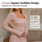 💐60 % de réduction + livraison gratuite🌺Robe Longue à Volants – Corsage Froncé & Encolure Carrée🌺💎【Édition Limitée】