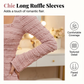💐60 % de réduction + livraison gratuite🌺Robe Longue à Volants – Corsage Froncé & Encolure Carrée🌺💎【Édition Limitée】