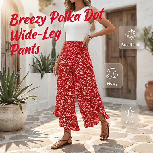 🔥 52 % de réduction aujourd'hui ! Pantalon ample à taille haute pour femme – Amincissant, confortable et chic
