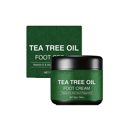 💎Promotion de 50 % sur les nouveautés 2026 —✨Crème hydratante apaisante pour les pieds à l'aloe vera et à l'arbre à thé