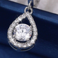 💎 50% DE RÉDUCTION! Boucles d'Oreilles Créoles Larme – Zirconiums Étincelants, Sertissage Pavé & Finition Or/Argent 💍