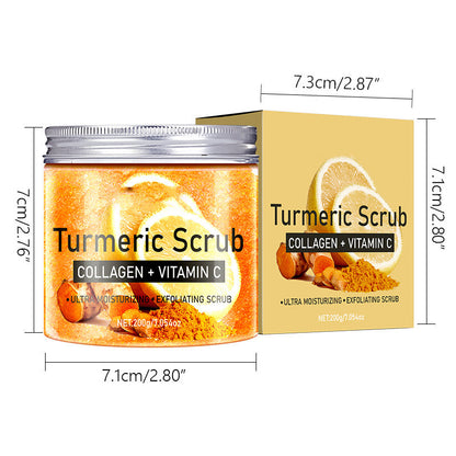 🎁 Promotion sur les nouveautés 2026 — 50 % de réduction ✨ Gommage corporel à la vitamine C et au curcuma 🫧