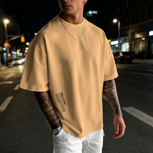 💐60% DE RÉDUCTION ! 👔T-Shirt Urbain Oversize – Imprimé Tendance & Look Streetwear 🎨🔥【Offre Limitée】