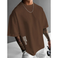 💐60% DE RÉDUCTION ! 👔T-Shirt Urbain Oversize – Imprimé Tendance & Look Streetwear 🎨🔥【Offre Limitée】