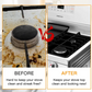 🍳 55% DE RÉDUCTION! 🧽 Protège-Brûleurs Réutilisables pour Cuisinière à Gaz – Hitzebeständig, facile à nettoyer & anti-taches – Gardez votre gazinière propre plus longtemps ✨