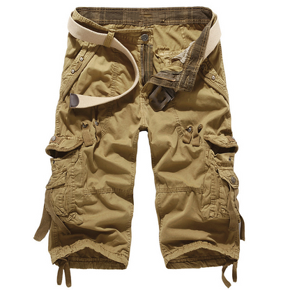 🩳 60% DE RÉDUCTION! 🚚 Short Cargo Homme – Tailles 29 à 42, Poches Multiples, Coupe Décontractée & Parfait Pour L'Été ☀️ Livraison Gratuite