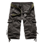 🩳 60% DE RÉDUCTION! 🚚 Short Cargo Homme – Tailles 29 à 42, Poches Multiples, Coupe Décontractée & Parfait Pour L'Été ☀️ Livraison Gratuite