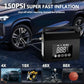 🔋 PROMO FLASH : 60% DE RÉDUCTION ! Démarreur de Voiture Portable 4000 A – Compresseur 150 PSI, Batterie 15000 mAh & Lampe LED for Dépannage Complet 🚗✨