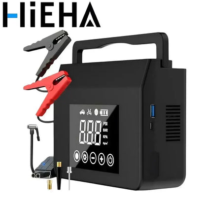 🔋 PROMO FLASH : 60% DE RÉDUCTION ! Démarreur de Voiture Portable 4000 A – Compresseur 150 PSI, Batterie 15000 mAh & Lampe LED for Dépannage Complet 🚗✨