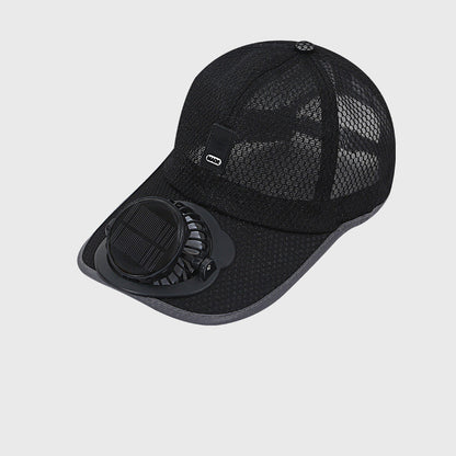 🧢 PROMO LIMITÉE 54% DE RÉDUCTION ! ☀️ Casquette de Baseball avec Ventilateur Solaire – 360° Orientable, Batterie 16h & Protection UV50+ ✨