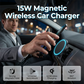 🔋 51% DE RÉDUCTION! 🚗 Chargeur Voiture Magnétique Sans Fil 15W avec Lumière Ambiante – Charge Rapide, Fixation Magnétique & Design Pratique Pour Tous Les Téléphones 📱