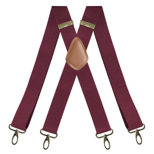 📢57% de réduction pour une durée limitée !! 🔥🖤Bretelles pour homme à dos en X avec crochets✨