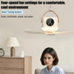 ⏰ Offre à durée limitée : 50 % DE RÉDUCTION sur un ventilateur de plafond rechargeable avec LED ! 🌬️✨