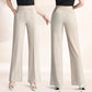 👖 56% DE RÉDUCTION! ✨ Pantalon Large Taille Haute pour Femme – Coupe Fluide, Tissu Léger & Parfait Pour Un Look Élégant Au Quotidien 🌸