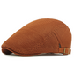 🧢 PROMO LIMITÉE 50% DE RÉDUCTION ! ✨ Casquette Plate Respirante avec Sangle Réglable – Tissu Mesh, Style Ivy 🍂