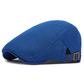 🧢 PROMO LIMITÉE 50% DE RÉDUCTION ! ✨ Casquette Plate Respirante avec Sangle Réglable – Tissu Mesh, Style Ivy 🍂