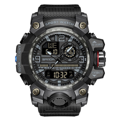 ⌚💧🔥 PROMO -50% ! Montre Sport Homme – Étanche 50m, Lumineuse, Multifonction & Antichoc (ABS/TPU)