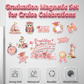 🎓🔥10000+ Sold! Large Graduation Party Decorations Magnets✨