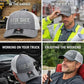 🔥Nouveautés 2026 & Promotions🔥Casquette de camionneur à dos en maille avec broderie « I Fix Shit » – Casquette de soleil respirante pour les activités de plein air🧢☀️