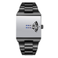 ⌚ 56% DE RÉDUCTION! ✨ Montre à Quartz pour Homme, Cadran Carré – Style Vintage, Mouvement Précis & Bracelet en Cuir Confortable 💼