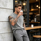 🎽 50% DE RÉDUCTION ! 🔥 Débardeur de Sport Coupe Loose Effet Vintage – Sans Manches, Tissu Respirant, Lavage Acide 🏁