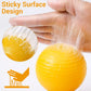 ✨50% DE RÉDUCTION ! 💡 Boule Piège à Mouches des Fruits – Avec LED, Adhésif, Non Toxique 🍃