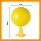 ✨50% DE RÉDUCTION ! 💡 Boule Piège à Mouches des Fruits – Avec LED, Adhésif, Non Toxique 🍃