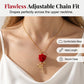 ⏳ Offre Spéciale Limité dans le Temps ⏰ Pendentif Rose Rouge Élégant – Design Délicat, Hypoallergénique & Parfait pour l'Élégance Quotidienne ou en Cadeau ✨