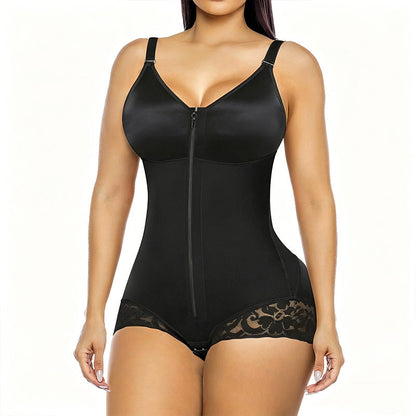 ✨ PROMO LIMITÉE -57% ! 💪 Body Gainant Zippé pour Femme – Contrôle Ventre & Soutien 360° 🩱