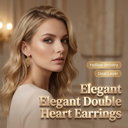 💐60% DE RÉDUCTION ! Boucles d’Oreilles Créoles Cœur – 💎Ultra Légères à Porter Toute la Journée 💗🕊️【Offre Limitée】