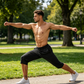 🩳 -58 % pour une durée limitée ! 💨 Pantalon capri de sport à séchage rapide pour homme – extensible, poches avec fermeture éclair, polyvalent 🏃‍♂️