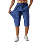 🩳 -58 % pour une durée limitée ! 💨 Pantalon capri de sport à séchage rapide pour homme – extensible, poches avec fermeture éclair, polyvalent 🏃‍♂️