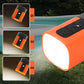 ⚡ Mini Pompe à Air 2-en-1 | Gonflage Rapide & Lampe LED ⛺